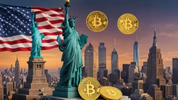 kryptovaluta historie, Bitcoin, Ethereum, USA, blockchain teknologi, investeringstrender