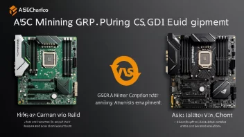 ASIC mining, GPU mining, Bitcoin mining, kryptovaluta mining, sammenligning av mining-utstyr