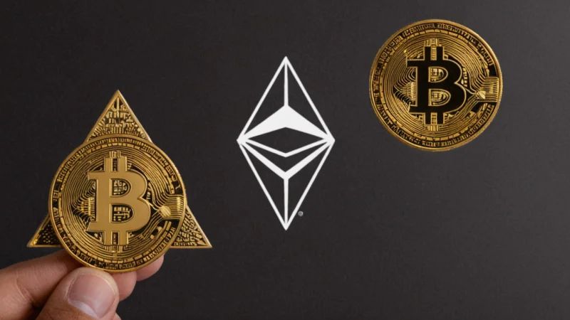 Bitcoin, Ethereum, kryptovaluta sammenligning, blokkjede teknologi, investeringer, smarte kontrakter